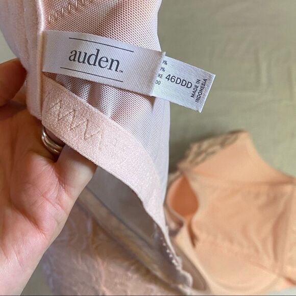 Auden Women's Plus Size Sublime Lace Push-Up Bra - Picture 4 of 6